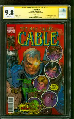 Buy Cable 150 CGC SS 9.8 Todd McFarlane Auto New Mutants 87 Homage 12/17 • 239.85£