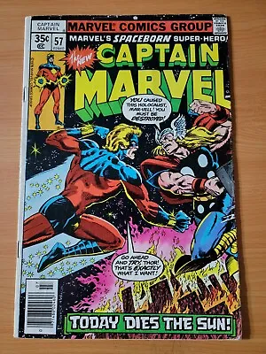 Buy Captain Marvel #57 ~ FINE FN ~ 1978 Marvel Comics • 10.32£