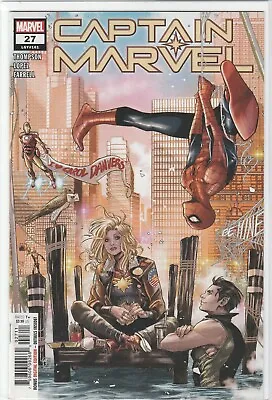 Buy Captain Marvel #27 (2019) Marco Checchetto 1st Print Cover ~ Unread Nm • 2.38£