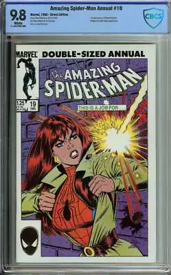 Buy Amazing Spider-man Annual #19 Cbcs 9.8 White Pages // 1st App Allistaire Smythe • 284.97£