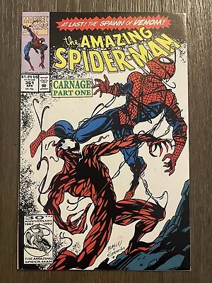 Buy Amazing Spider-Man #361 1st Carnage NM-/NM Marvel Comics 1992 • 71.95£