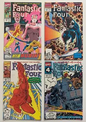 Buy Fantastic Four #351, 352, 353 & 354 (Marvel 1991) 4 X FN/VF To VF+ Issues • 65£