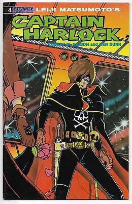 Buy Captain Harlock #4 Eternity Comics Gibson Dunn Duke FN 1990 • 4.99£