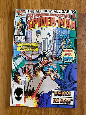 Buy Peter Parker The Spectacular Spider-man #118 - Marvel Comics - 1986 • 3.95£