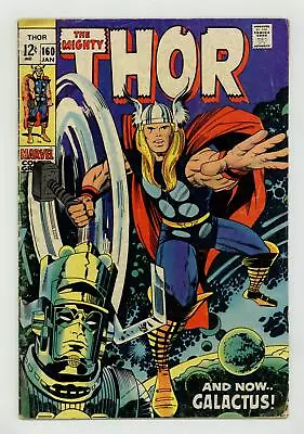Buy Thor #160 GD/VG 3.0 1969 • 35.35£