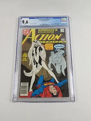 Buy Action Comics #595 Cgc 9.6 Newsstand - First Appearance Of Silver Banshee Batman • 158.70£