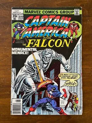 Buy CAPTAIN AMERICA #222 (Marvel, 1968)G-VG • 3.95£
