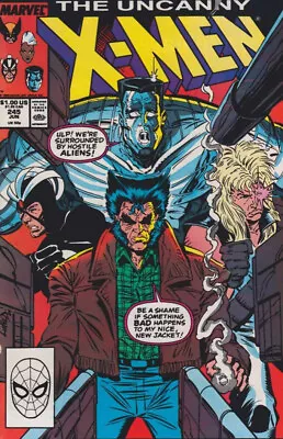 Buy Uncanny X-Men (1963) # 245 (7.0-FVF) Boys Night Out Parody Of Invasion (DC) 1989 • 4.95£