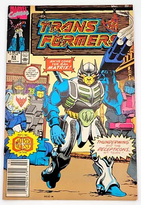 Buy Transformers #63 (1990) / Fn+ / Thunderwing Optimus Prime Newsstand • 23.85£