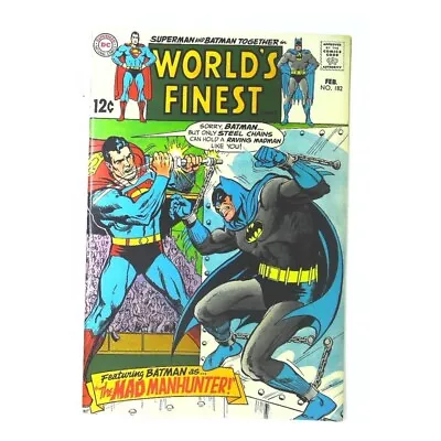 Buy World's Finest Comics #182 In Very Fine Minus Condition. DC Comics [s| • 24.48£