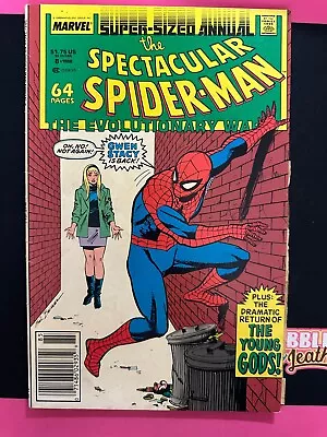 Buy Spectacular Spider-Man Annual #8 1988 Marvel Comics Newsstand • 4.01£