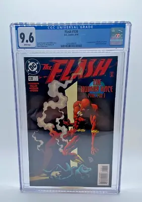Buy Flash #138 CGC 9.6 Grant Morrison Key First Appearance Black Flash Movie 1998 NM • 114.60£