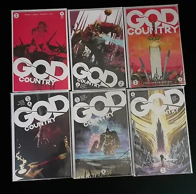 Buy God Country #1 -#6 Image Comics Lot 2017 Mixed Covers 6 Book Complete Set Nm- Nm • 63.06£
