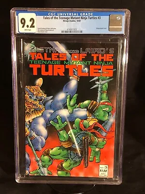 Buy Tales Of The Teenage Mutant Ninja Turtles #3, 1st Print 1987, CGC 9.2 RARE! • 40.03£