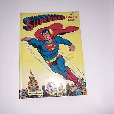 Buy Vintage 1979 Superman POP-UP Book DC, Man Of Steel, Random House 38 • 10.39£