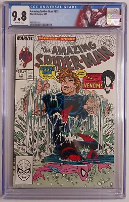 Buy Amazing Spider-Man #315 ~ CGC 9.8 NM/MT ~ Marvel 1989 ~ 1st Cover App Of Venom • 180.13£