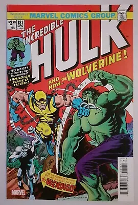 Buy The Incredible Hulk #181 Facsimile Edition. Nm. Marvel Comics. • 8.95£