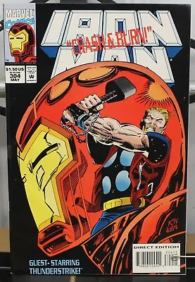 Buy Iron Man No. 304 May Marvel Comics • 15.81£