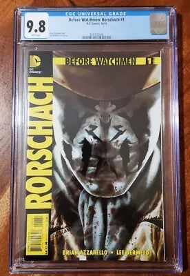 Buy Before Watchmen Rorschach # 1 CGC 9.8 DC Comics 2012 • 99.94£