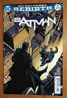 Buy Batman #4 - DC Comics Rebirth 1st Print 2016 Series • 6.95£