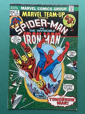Buy Marvel Team-Up #9 FN (1973) Spider-Man & Iron Man, 1st Kang Vs Spider-Man MCU • 34.99£