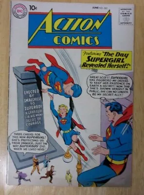 Buy Action Comics #265 Nice Vg/fn 1960 Hyper Man,supergirl Reveals Herself Ad Jla • 63.15£