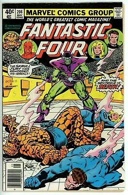 Buy Fantastic Four #206 (1962) - 6.0 FN *1st Appearance R'Klll* • 7.11£