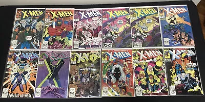 Buy Uncanny X-Men #245-265 + #248 Gold CVR Comic Lot, Jim Lee 1st X-Men Artwork • 118.27£