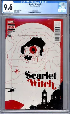 Buy Scarlet Witch #2 James Robinson David Aja WandaVision Marvel 1st Print CGC 9.6 • 25.29£
