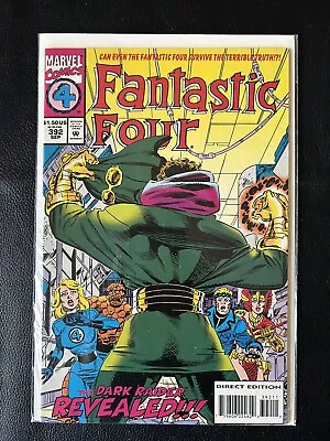 Buy Fantastic Four #392 Marvel Comics (The Dark Raider Revealed!) NM • 6.31£