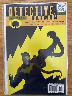 Buy Batman Detective Comics #746 July 2000 Rucka/Martinbrough DC Comics • 3.99£