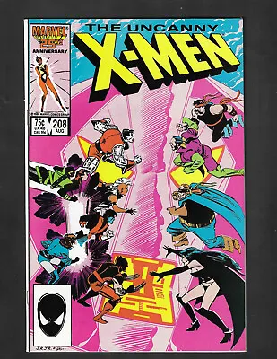 Buy Uncanny X-Men #208 1986 Marvel MCU! Hellfire Club! Nimrod! Claremont! VF (8.0) • 3.15£