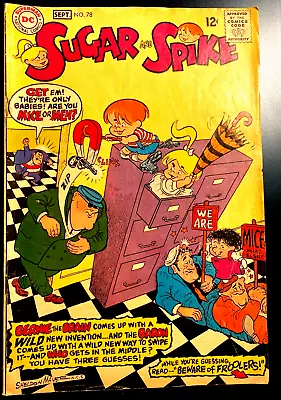 Buy September 1968 Sugar And Spike /  #78 Dc Comic Vg+ • 6£