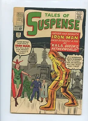 Buy Tales Of Suspense #43 1963 (GD+ 2.5)(Clipped Cover) • 79.03£