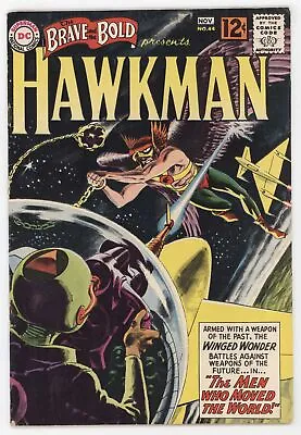 Buy Brave And The Bold 44 DC 1962 FB Hawkman Hawkgirl Joe Kubert Garden Fox • 39.58£