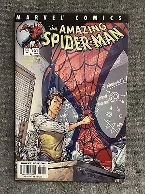 Buy The Amazing Spider-Man #31 (472) (Jul 2001, Marvel) Ezekiel, NM • 14.29£