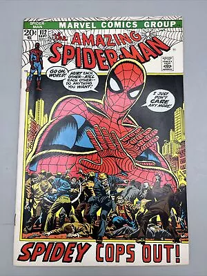Buy The Amazing Spider-Man #112 (Marvel Comics September 1972) • 35.57£