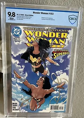 Buy Wonder Woman #153 Cbcs 9.8 Graded Dc Comics Adam Hughes Cover Art! • 43.97£