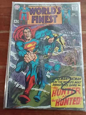 Buy World's Finest Comic #181 Dec 1968 (VG-) Silver Age Superman Batman • 5£