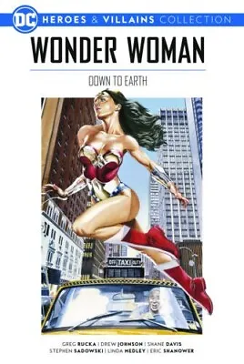 Buy DC HEROES AND VILLAINS COLLECTION #4  WONDER WOMAN DOWN TO EARTH  HC New • 6.99£