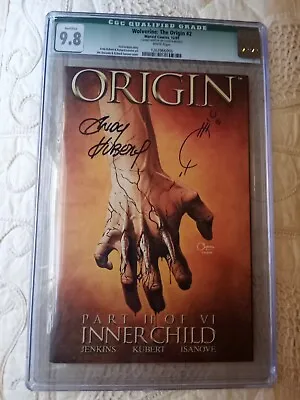 Buy Wolverine: The Origin #2 Inner Child Cgc  9.8 Signed Quesada & Kubert • 42.82£