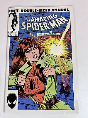 Buy Amazing Spider-Man Annual #19 (1985) 1st App. Of Alistair Smythe In 6.5 Fine+ • 7.19£