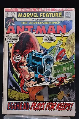 Buy Marvel Feature #5 Astonishing Ant Man App 1972 Marvel Comics • 2.75£