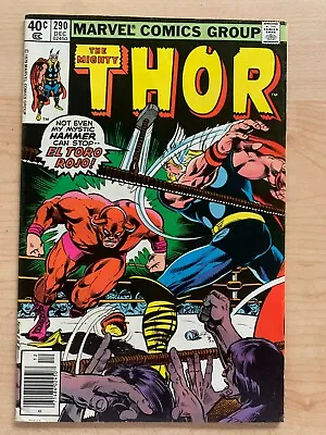 Buy The Mighty Thor #290 - 1st El Toro Rojo - (Marvel Dec. 1979) • 3.99£