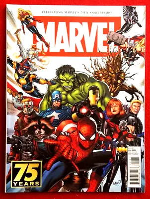 Buy Marvel 75th Anniversary 75 Years Promo Magazine Stan Lee Walt Simonson 2014 • 5.33£