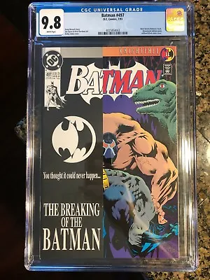 Buy Batman #497   CGC 9.8! • 71.15£
