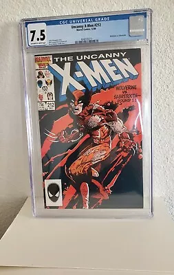 Buy The Uncanny X-men # 212 Cgc 7.5 • 98.83£