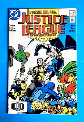 Buy Justice League International #13 (vol 1)  Suicide Squad  Dc Comics  May 1988  Vf • 4.99£