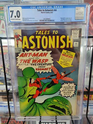 Buy Tales To Astonish #44 (1963) - Cgc Grade 7.0 - Ant-man - 1st Appearance Wasp! • 1,579.84£