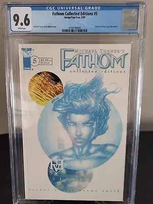 Buy Fathom Collected Edition #5 Cgc 9.6 Graded 2000 Michael Turner Cover & Art! • 31.86£